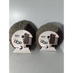 yarnspirations bernat blanket Ogo 10.5 Oz 220 Yds Monochrome Tangle Free 161042